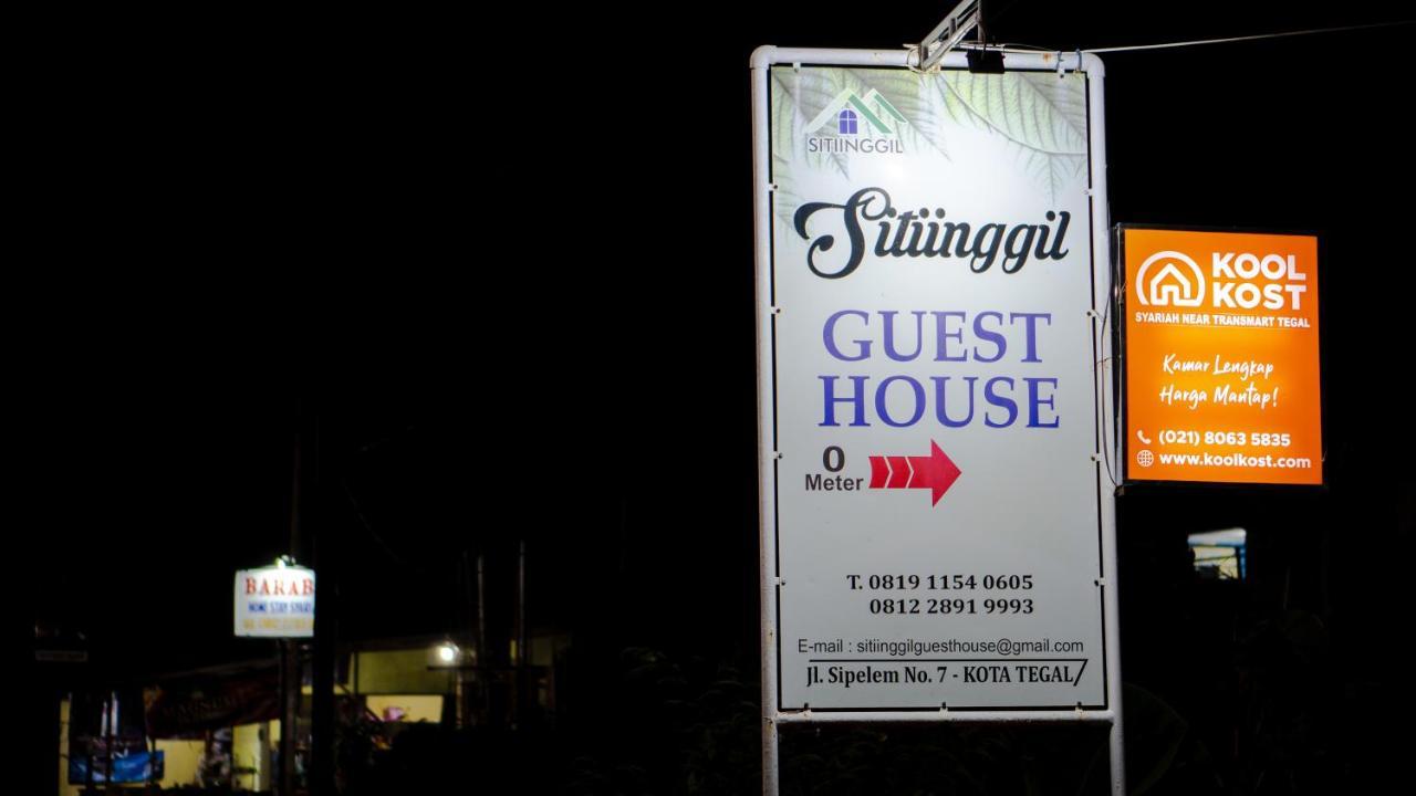 Sitiinggil Guest House Syariah Tegal  Exterior foto